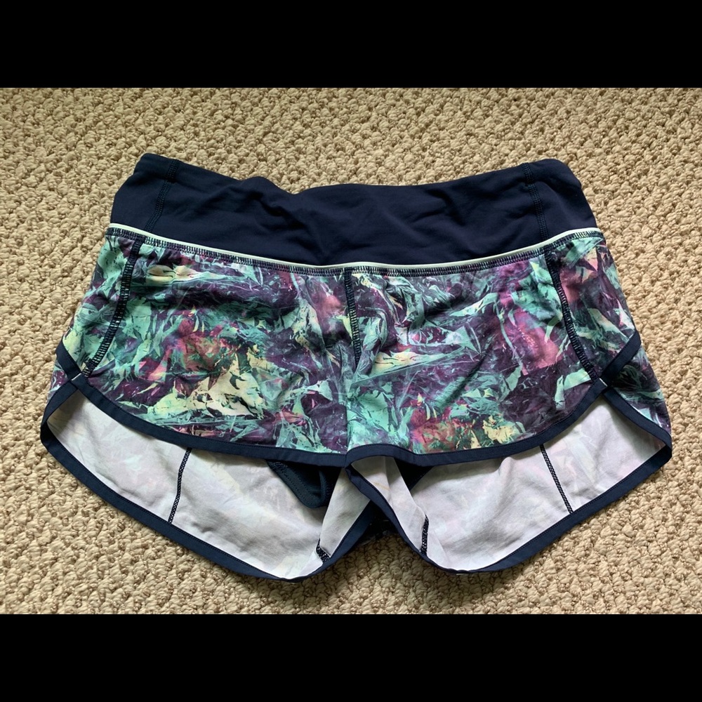 Lululemon speed shorts